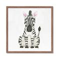 Picture of Nursery Zebra _GroupedProduct_Square_Mini_ _GroupedProduct_Square_Framed_Matted_
