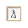 Picture of Nursery Zebra _GroupedProduct_Square_Mini_ _GroupedProduct_Square_Framed_Matted_