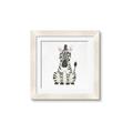 Picture of Nursery Zebra _GroupedProduct_Square_Mini_ _GroupedProduct_Square_Framed_Matted_