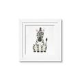Picture of Nursery Zebra _GroupedProduct_Square_Mini_ _GroupedProduct_Square_Framed_Matted_