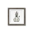 Picture of Nursery Zebra _GroupedProduct_Square_Mini_ _GroupedProduct_Square_Framed_Matted_