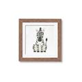 Picture of Nursery Zebra _GroupedProduct_Square_Mini_ _GroupedProduct_Square_Framed_Matted_
