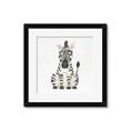 Picture of Nursery Zebra _GroupedProduct_Square_Mini_ _GroupedProduct_Square_Framed_Matted_