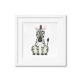 Picture of Nursery Zebra _GroupedProduct_Square_Mini_ _GroupedProduct_Square_Framed_Matted_