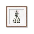Picture of Nursery Zebra _GroupedProduct_Square_Mini_ _GroupedProduct_Square_Framed_Matted_
