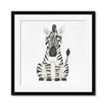 Picture of Nursery Zebra _GroupedProduct_Square_Mini_ _GroupedProduct_Square_Framed_Matted_