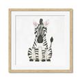 Picture of Nursery Zebra _GroupedProduct_Square_Mini_ _GroupedProduct_Square_Framed_Matted_