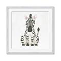 Picture of Nursery Zebra _GroupedProduct_Square_Mini_ _GroupedProduct_Square_Framed_Matted_