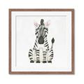 Picture of Nursery Zebra _GroupedProduct_Square_Mini_ _GroupedProduct_Square_Framed_Matted_