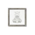 Picture of Nursery Hippo _GroupedProduct_Square_Mini_ _GroupedProduct_Square_Framed_Matted_