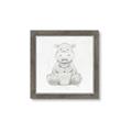 Picture of Nursery Hippo _GroupedProduct_Square_Mini_ _GroupedProduct_Square_Framed_Matted_