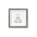 Picture of Nursery Hippo _GroupedProduct_Square_Mini_ _GroupedProduct_Square_Framed_Matted_