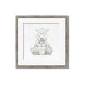 Picture of Nursery Hippo _GroupedProduct_Square_Mini_ _GroupedProduct_Square_Framed_Matted_