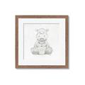 Picture of Nursery Hippo _GroupedProduct_Square_Mini_ _GroupedProduct_Square_Framed_Matted_
