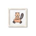 Picture of Nursery Beaver _GroupedProduct_Square_Mini_ _GroupedProduct_Square_Framed_Matted_