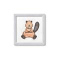 Picture of Nursery Beaver _GroupedProduct_Square_Mini_ _GroupedProduct_Square_Framed_Matted_