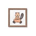 Picture of Nursery Beaver _GroupedProduct_Square_Mini_ _GroupedProduct_Square_Framed_Matted_