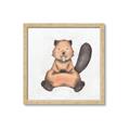 Picture of Nursery Beaver _GroupedProduct_Square_Mini_ _GroupedProduct_Square_Framed_Matted_