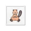 Picture of Nursery Beaver _GroupedProduct_Square_Mini_ _GroupedProduct_Square_Framed_Matted_