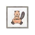 Picture of Nursery Beaver _GroupedProduct_Square_Mini_ _GroupedProduct_Square_Framed_Matted_
