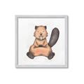 Picture of Nursery Beaver _GroupedProduct_Square_Mini_ _GroupedProduct_Square_Framed_Matted_