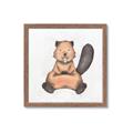 Picture of Nursery Beaver _GroupedProduct_Square_Mini_ _GroupedProduct_Square_Framed_Matted_