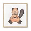 Picture of Nursery Beaver _GroupedProduct_Square_Mini_ _GroupedProduct_Square_Framed_Matted_