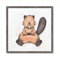 Picture of Nursery Beaver _GroupedProduct_Square_Mini_ _GroupedProduct_Square_Framed_Matted_