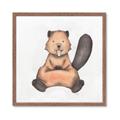 Picture of Nursery Beaver _GroupedProduct_Square_Mini_ _GroupedProduct_Square_Framed_Matted_