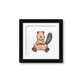 Picture of Nursery Beaver _GroupedProduct_Square_Mini_ _GroupedProduct_Square_Framed_Matted_