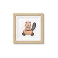 Picture of Nursery Beaver _GroupedProduct_Square_Mini_ _GroupedProduct_Square_Framed_Matted_