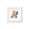 Picture of Nursery Beaver _GroupedProduct_Square_Mini_ _GroupedProduct_Square_Framed_Matted_