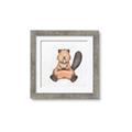 Picture of Nursery Beaver _GroupedProduct_Square_Mini_ _GroupedProduct_Square_Framed_Matted_
