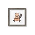 Picture of Nursery Beaver _GroupedProduct_Square_Mini_ _GroupedProduct_Square_Framed_Matted_