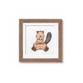 Picture of Nursery Beaver _GroupedProduct_Square_Mini_ _GroupedProduct_Square_Framed_Matted_