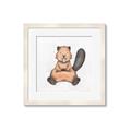 Picture of Nursery Beaver _GroupedProduct_Square_Mini_ _GroupedProduct_Square_Framed_Matted_