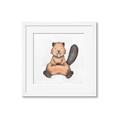 Picture of Nursery Beaver _GroupedProduct_Square_Mini_ _GroupedProduct_Square_Framed_Matted_