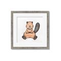 Picture of Nursery Beaver _GroupedProduct_Square_Mini_ _GroupedProduct_Square_Framed_Matted_