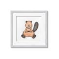 Picture of Nursery Beaver _GroupedProduct_Square_Mini_ _GroupedProduct_Square_Framed_Matted_