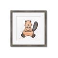 Picture of Nursery Beaver _GroupedProduct_Square_Mini_ _GroupedProduct_Square_Framed_Matted_