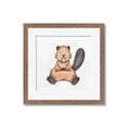 Picture of Nursery Beaver _GroupedProduct_Square_Mini_ _GroupedProduct_Square_Framed_Matted_