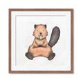 Picture of Nursery Beaver _GroupedProduct_Square_Mini_ _GroupedProduct_Square_Framed_Matted_