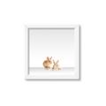 Picture of Together Bunnies _GroupedProduct_Square_Mini_ _GroupedProduct_Square_Framed_Matted_
