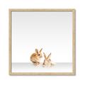 Picture of Together Bunnies _GroupedProduct_Square_Mini_ _GroupedProduct_Square_Framed_Matted_