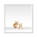 Picture of Together Bunnies _GroupedProduct_Square_Mini_ _GroupedProduct_Square_Framed_Matted_