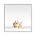 Picture of Together Bunnies _GroupedProduct_Square_Mini_ _GroupedProduct_Square_Framed_Matted_
