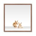Picture of Together Bunnies _GroupedProduct_Square_Mini_ _GroupedProduct_Square_Framed_Matted_