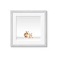 Picture of Together Bunnies _GroupedProduct_Square_Mini_ _GroupedProduct_Square_Framed_Matted_