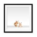 Picture of Together Bunnies _GroupedProduct_Square_Mini_ _GroupedProduct_Square_Framed_Matted_
