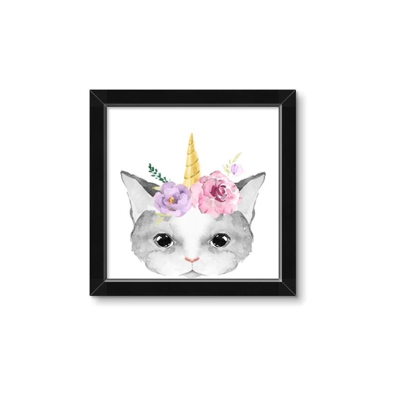 Picture of Caticorn _GroupedProduct_Square_Mini_ _GroupedProduct_Square_Framed_Matted_